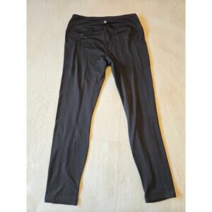 Sz XL 90 DEGREE BY REFLEX Black Active Stretch Reinforced Seams Pocket Leggings